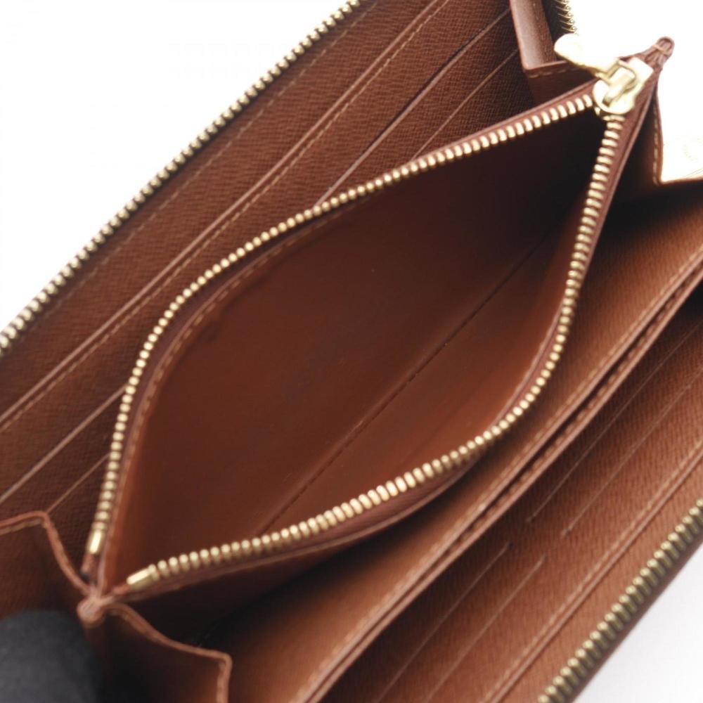 Louis Vuitton Zippy Wallet, Round Long Coated Canvas, Monogram Rose, Women's,... - Picture 7 of 8